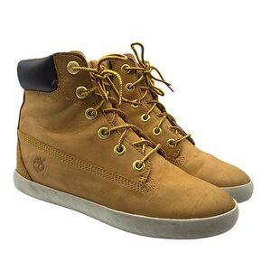 Timberland Women's Size 6 Tan Lace-Up Leather Ankle Boots